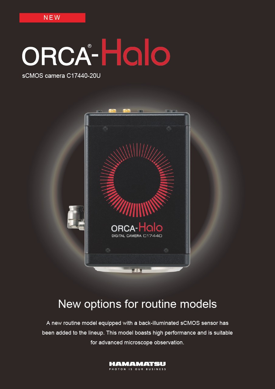 ORCA-Halo sCMOS camera C17440-20U for life science