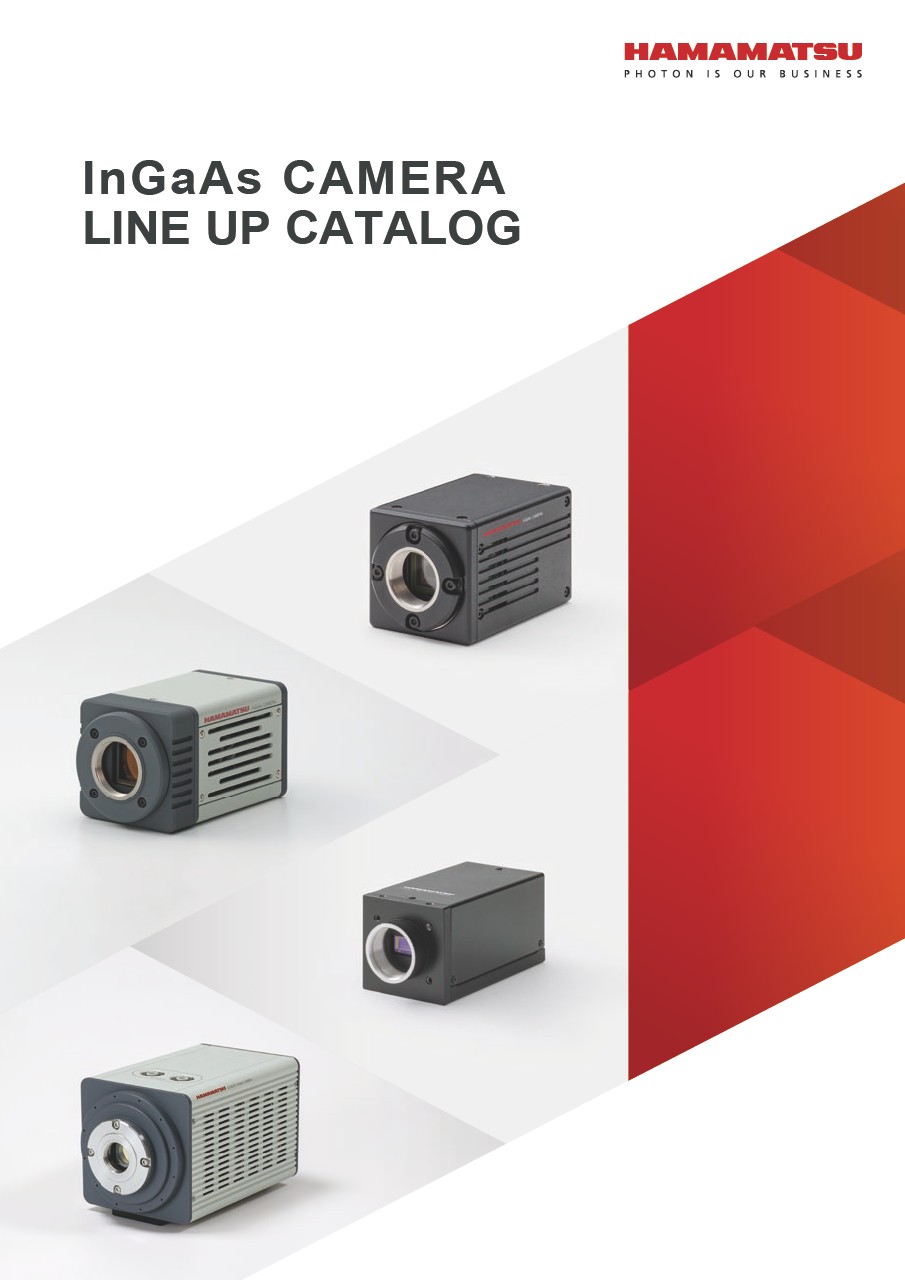 InGaAs CAMERA LINE UP CATALOG