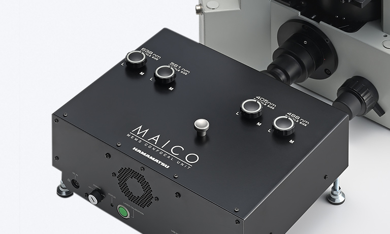MEMS confocal unit