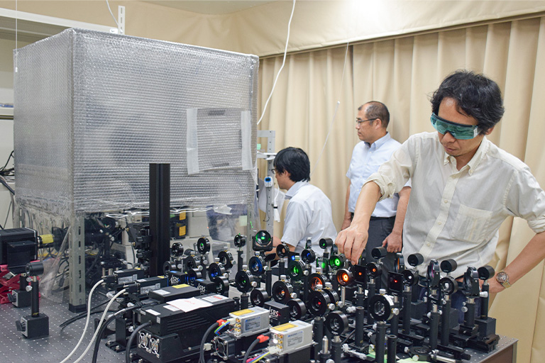 Dr. Rinshi Kasai, Prof. Kenichi Suzuki, Dr. Koichiro Hirosawa