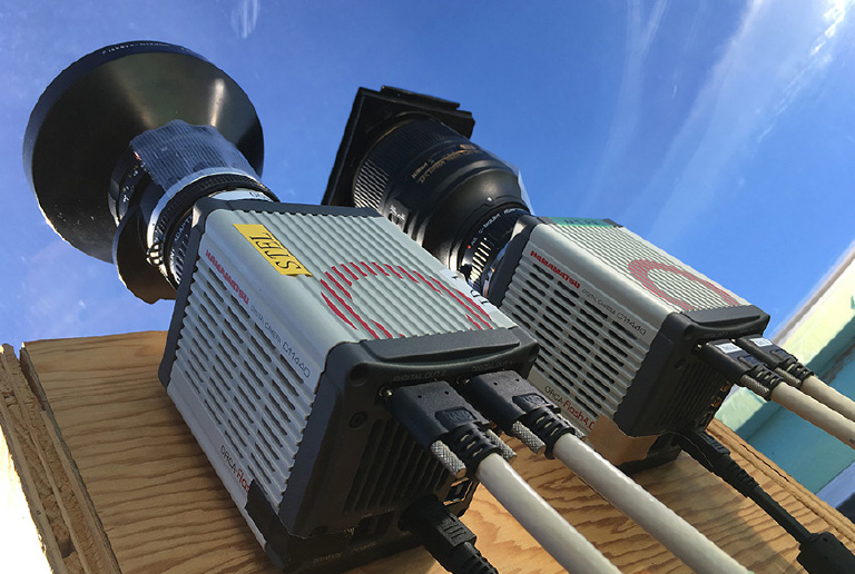 Our camera installed at the aurora observatory at the Poker Flat Research Range of the University of Alaska