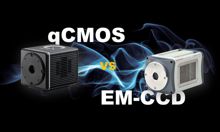 qCMOS camera VS EM-CCD camera