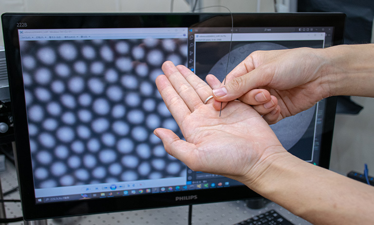 ライトフィールドイメージングに用いるバンドルファイバ