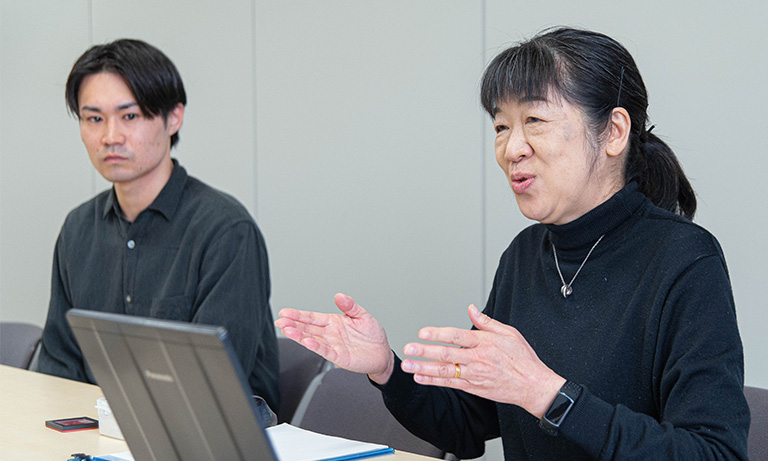 田中歌子様と西本涼介様