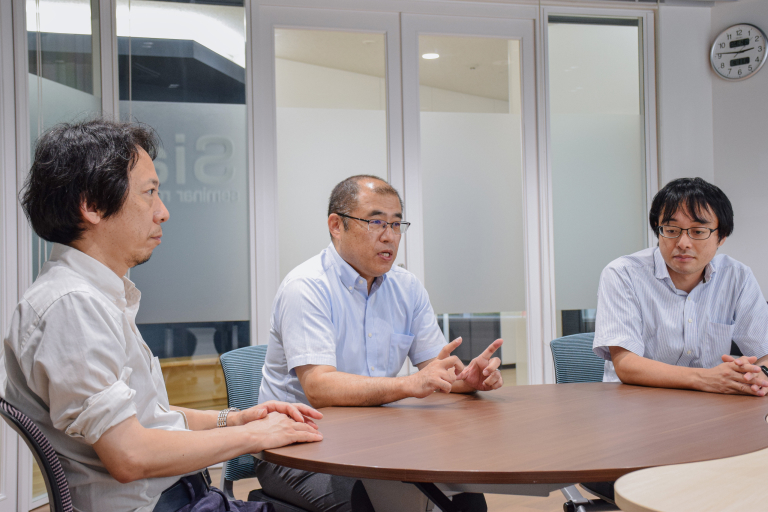 笠井 倫志 様、 鈴木 健一 様、廣澤 幸一朗 様