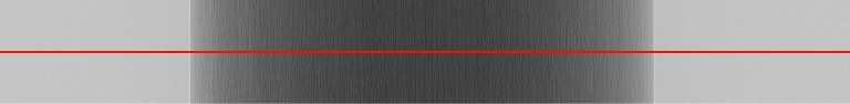 Transmission image of Φ8 mm GFRP rod