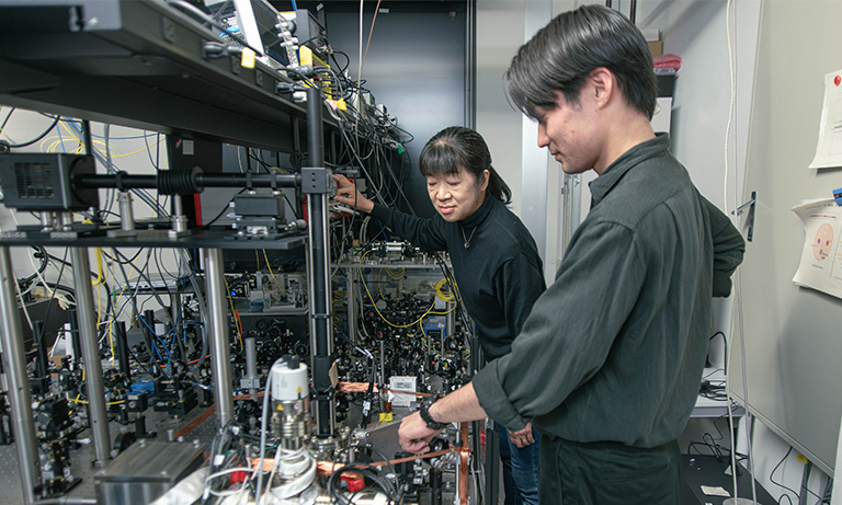 Dr. Tanaka and Dr. Nishimoto