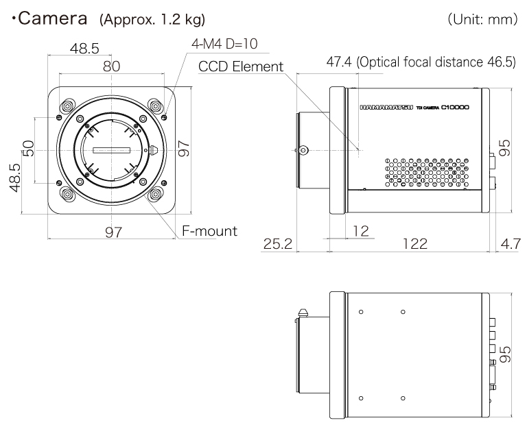c10000-801 dimensional outline